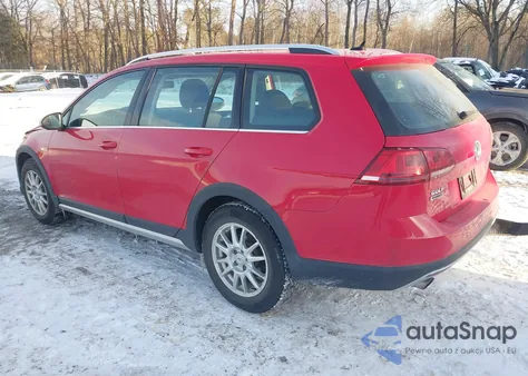 2017 Volkswagen Golf Alltrack S из США, поврежденный, VIN 3VWH17AU6HM510370